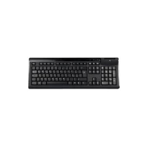 Tastiera PC Connessione USB Layout Italiano Nera XKKITASCR - Foto 1