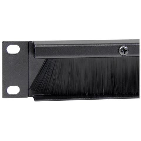 Pannello di gestione cavi per server rack orizzontale con spazzola a listello 1U - Foto 2