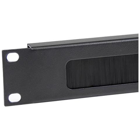 Pannello di gestione cavi per server rack orizzontale con spazzola a listello 1U - Foto 3