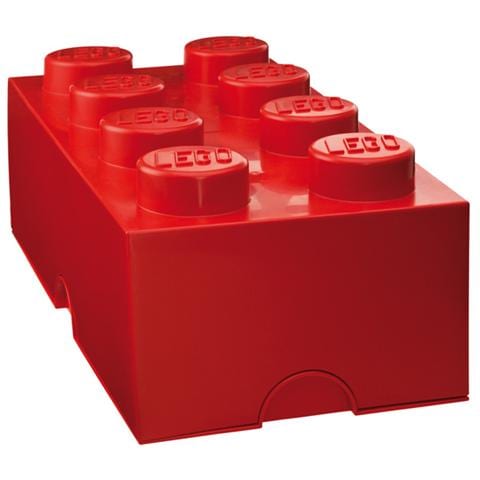 Scatola - Contenitore 8 Bottoncini Colore Rosso - Foto 1