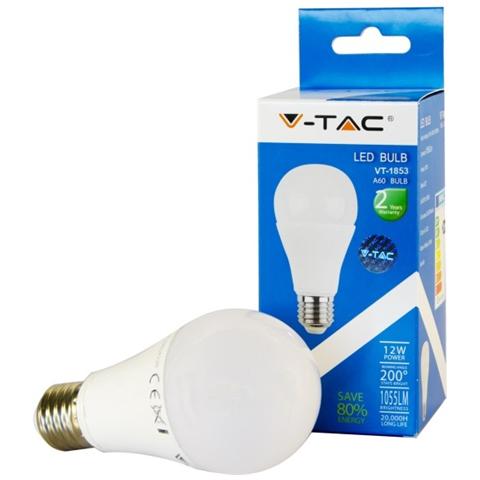 Lampadina a Bulbo E27 Led Da 10w Luce Fredda Vtac - Foto 1
