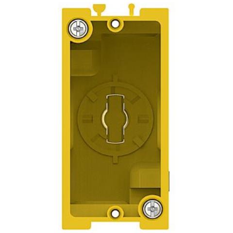 Scatola In Resina Per Incasso In Profilati, Utilizzabile Anche Per Pareti In Cartongesso E Muratura Per Supporto E Placche Da 1 Modulo - Foto 5