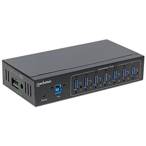 IDATA USB3-SER-7MH - Hub Industriale USB 3.0 7 Porte - Foto 1