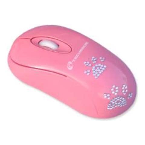 Mouse Usb Diamond Con Cavo Retrattile Rosa - Foto 2
