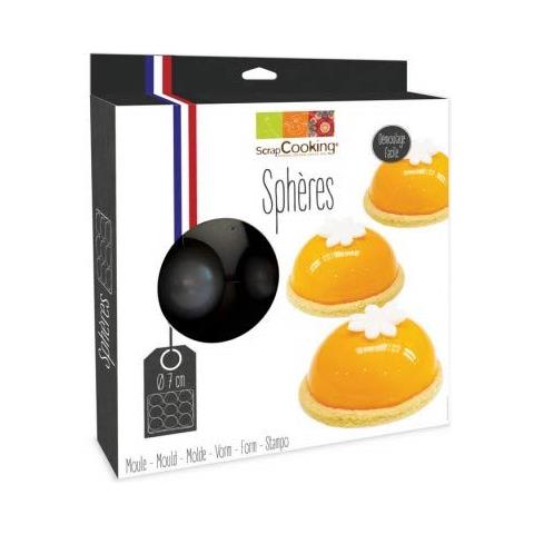 Stampo Per Torta Semirigido - Mezza Sfera - Foto 1
