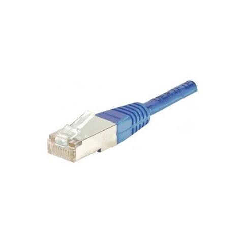 854123 Cavo Di Rete 0,5 M Cat5e F / utp [ ftp] Blu (patch Cord Rj45 Cat. 5e F / utp Blue- 0.50 M Copper / aluminium)  - Foto 1