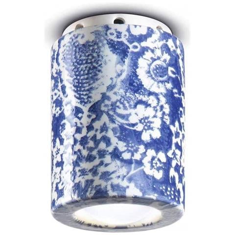 Plafoniera Decò C985-mib Colore Blu Ming - Foto 1