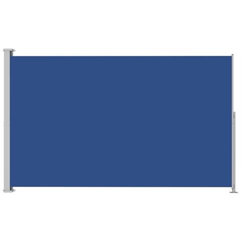 Tenda Laterale Retrattile Per Patio 200x300 Cm Blu - Foto 1