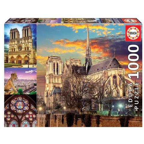 Puzzle - 1000 Collage De Notre-dame - Foto 1