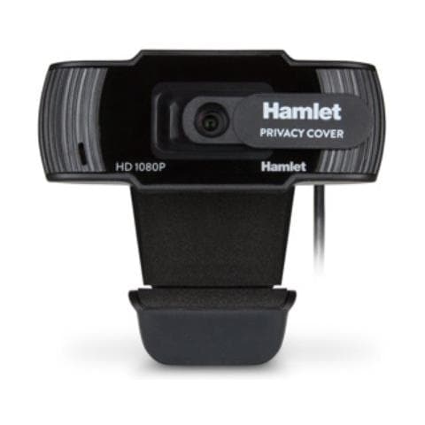 Webcam HWCAM1080-P con Risoluzione 1920 x1080 Pixel USB 2.0 Sensore Immagine CMOS Colore Nero  - Foto 1