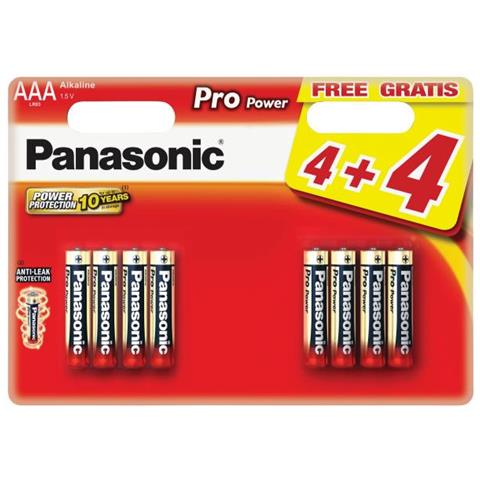 Pro Power Aaa 4+4 Alkali 1.5v Nicht Wiederaufladbare Batterie (136005)  - Foto 1
