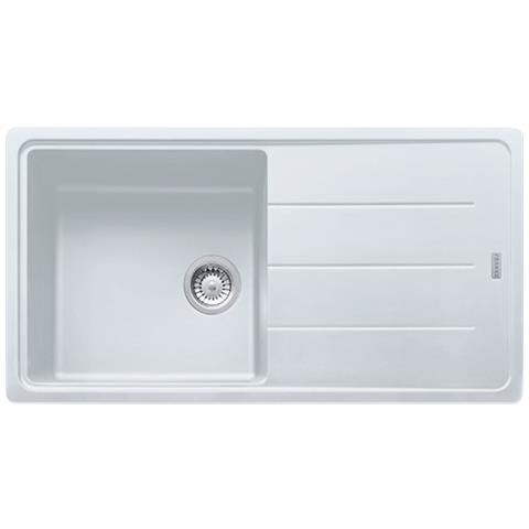 Lavello BFG61197WH 1 Vasca Gocciolatoio Reversibile Dimensioni 97 x 50 cm Colore Bianco Serie Boston - Foto 4