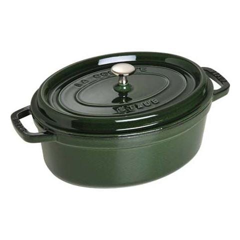 Cocotte in Ghisa con Coperchio Diametro 33 cm Capacità 6.7 lt Colore Verde - Linea La Cocotte  - Foto 1