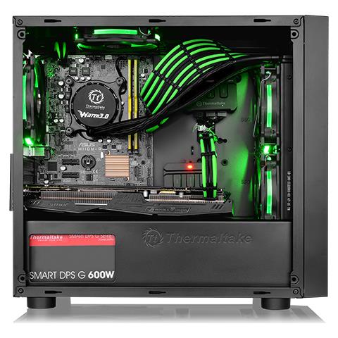 Case Versa H17 Micro-Torre Micro-ATX 1 Porta USB 3.0 Colore Nero  - Foto 8