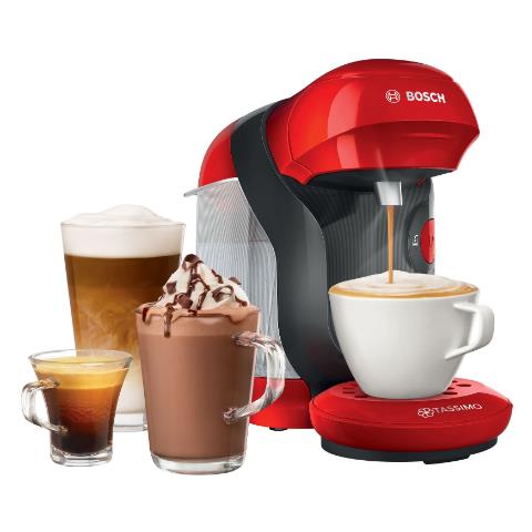 Macchina da Caffè Espresso Automatica Serbatoio 0.7 Lt. Potenza 1400 Watt Colore Rosso - Foto 5