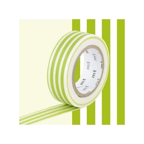 Nastro Adesivo Decorativo Linee - Kiwi - 1,5 Cm X 7 M - Foto 1