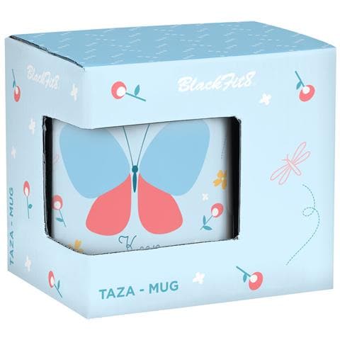 Tazza Mug Mariposa Ceramica Azzurro Chiaro (350 Ml) - Foto 2