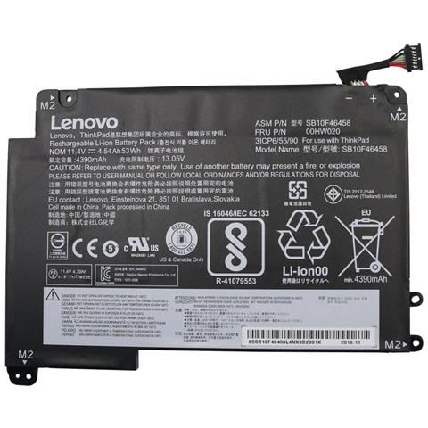 Batteria 3 Celle 00HW020 - Foto 1