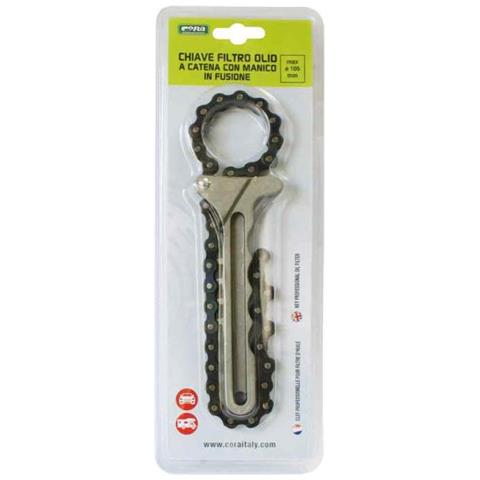 Chiave Filtro Olio A Catena Con Manico In Fusione - Foto 2