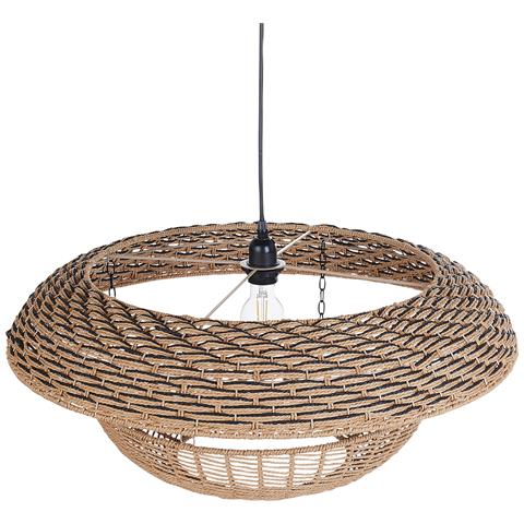 Lampadario Kidepo Corda Di Carta Marrone - Foto 7