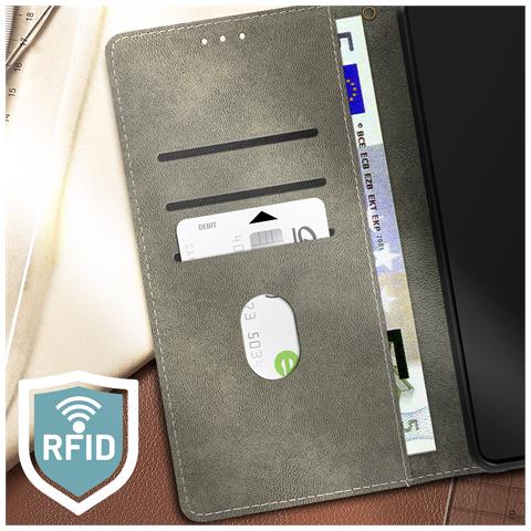 Custodia Per Asus Zenfone 11 Ultra Portafoglio Anti Rfid Supporto - Foto 5