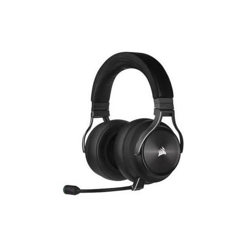 Cuffie Virtuoso Wireless XT High-Fidelity iCUE a Padiglione con Microfono Colore Nero - Foto 1