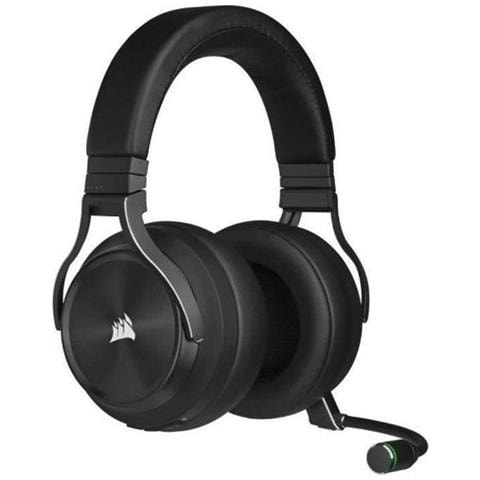 Cuffie Virtuoso Wireless XT High-Fidelity iCUE a Padiglione con Microfono Colore Nero - Foto 2