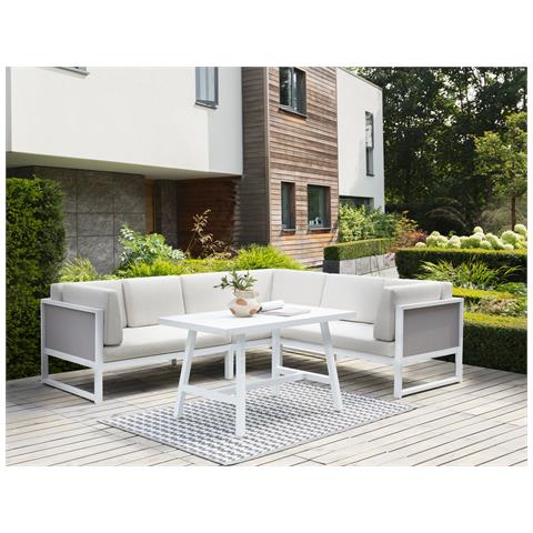 Salotti Grandi Sinistra Alluminio Bianco Sporco Castella /fratte - Foto 1