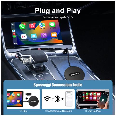 Carplay Wireless Per Oem Auto 2017-2024 - Foto 2