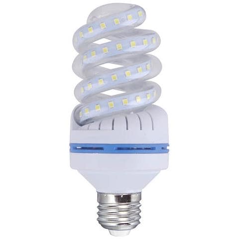 Lampadina Lampada A Led Smd 2835 20w Watt E27 Spirale Basso Consumo Luce Fredda - Foto 1