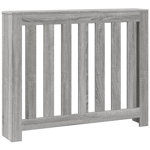 Copertura Termosifone Grigio Sonoma 104x20x82 Legno Multistrato - Foto 2