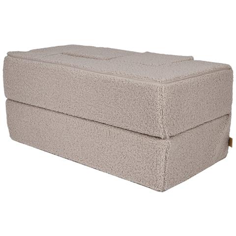 Divano A Cubo In Schiuma Per Bambini - Divano Per Cameretta, Aesthetic, Marrone - Foto 6