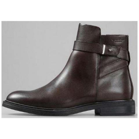 Amina Casual Booties Stivaletti Pelle Scarpe Donna Marrone Eu 36, 5003-501 33 - Foto 1