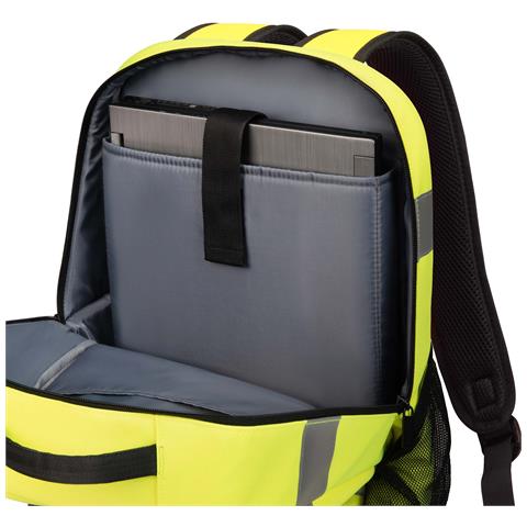 P20471-17 zaino Nero, Grigio, Giallo Polietilene tereftalato riciclato (rPET) - Foto 2