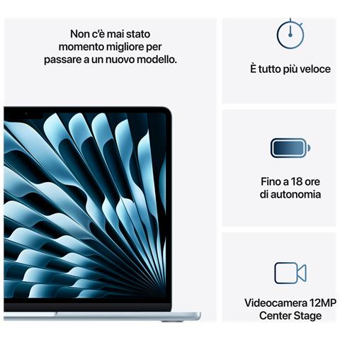 MacBook Air 13'' M4 chip 10-core CPU 8-core GPU, 16GB, 256GB SSD - Celeste - Foto 2