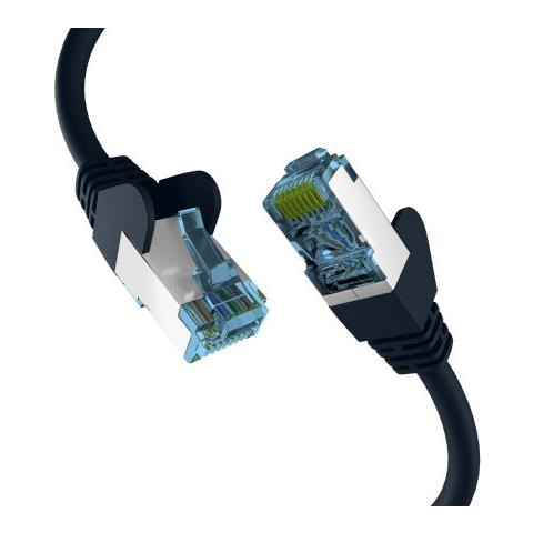 EC020200150 cavo di rete Nero 1 m Cat7 S /FTP (S-STP) - Foto 1