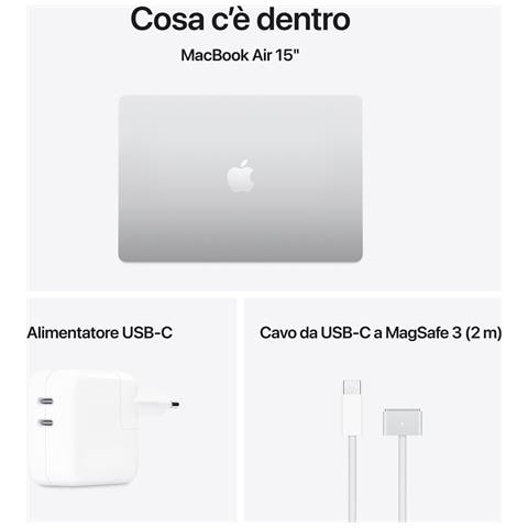 MacBook Air Monitor 15,3'' CPU M4 RAM 16 GB SSD 512 GB macOS Sequoia - Foto 7
