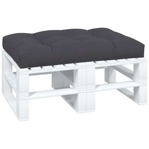 Cuscino Per Pallet Antracite 120x80x12 Cm In Tessuto - Foto 3