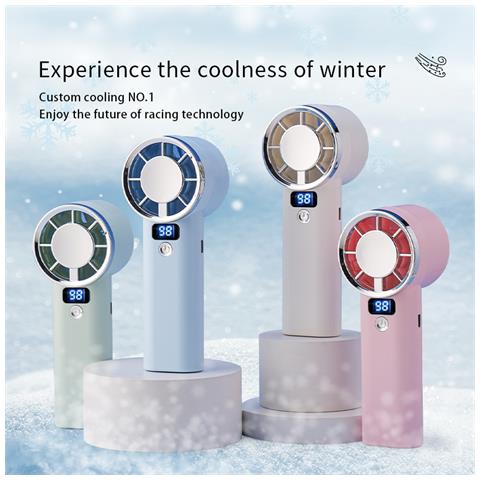 Ventola Portatile: Raffreddamento Portatile Con Batteria A Lunga Durata White - Foto 2