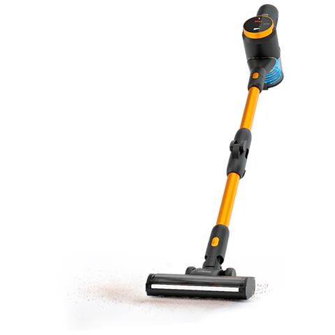 Inspire U5 Digital Aspirapolvere a bastone 2 in 1 AC Secco Senza sacchetto 0,5 L 300 W Nero, Giallo 2 Ah - Foto 1