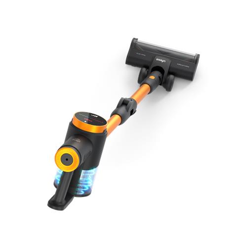 Inspire U5 Digital Aspirapolvere a bastone 2 in 1 AC Secco Senza sacchetto 0,5 L 300 W Nero, Giallo 2 Ah - Foto 2