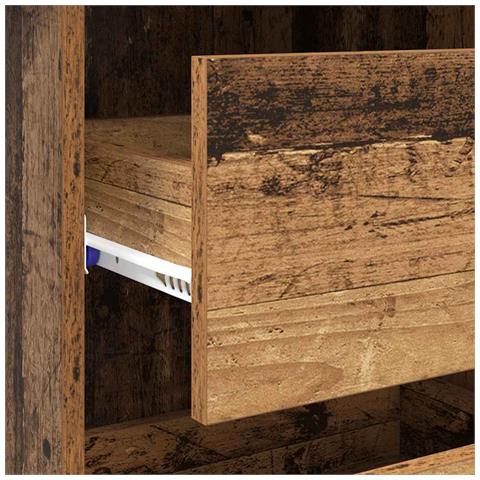 Scrivania in Legno Vecchio Legno Vecchio Legno Ingegnerizzato Medio - Foto 9