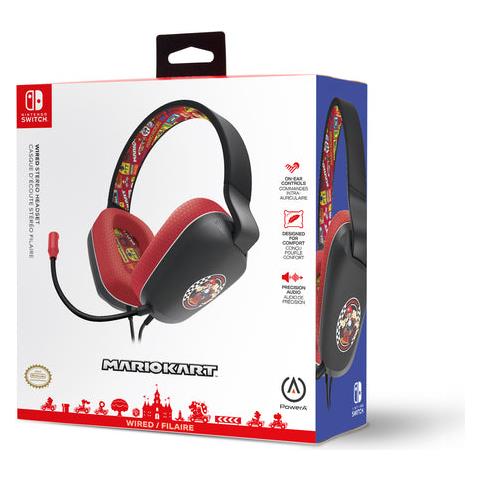 NSHS0398-01 cuffia e auricolare Cuffie Cablato A Padiglione Gaming Nero, Rosso - Foto 11