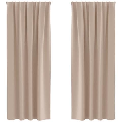 Tende con tende 2 pcs Talpa 245x140cm Poliestere - Foto 1