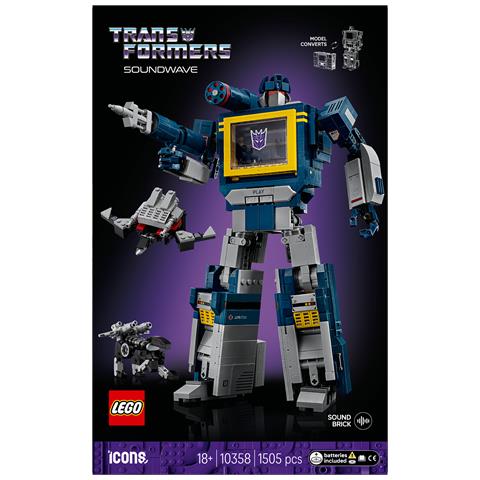 ICONS Transformers: Soundwave - Foto 2