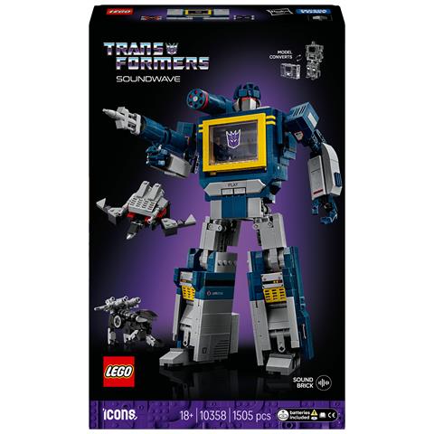 ICONS Transformers: Soundwave - Foto 1