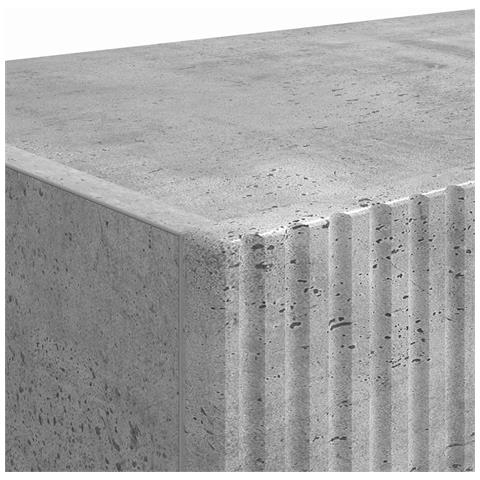 Mobile TV da parete Calcestruzzo 60 x 31 x 29.5 cm - Foto 9