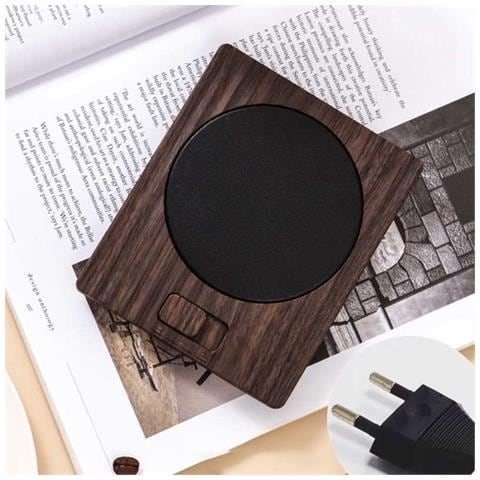 Scaldatazza Elettrico 220v Eu, Scaldatazze Per Caffè A Due Livelli Di Temperatura Brown - Foto 2