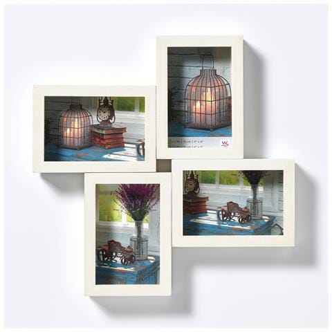 Rustic Cornice Da Galleria., 4 X 10x15 Cm, Bianco - Foto 1