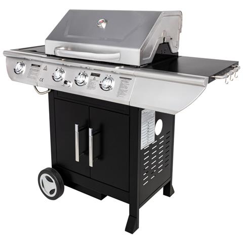 Barbecue A Gas Baltimore - 3 Bruciatori 10,5kw + Piastra Calda - Foto 1